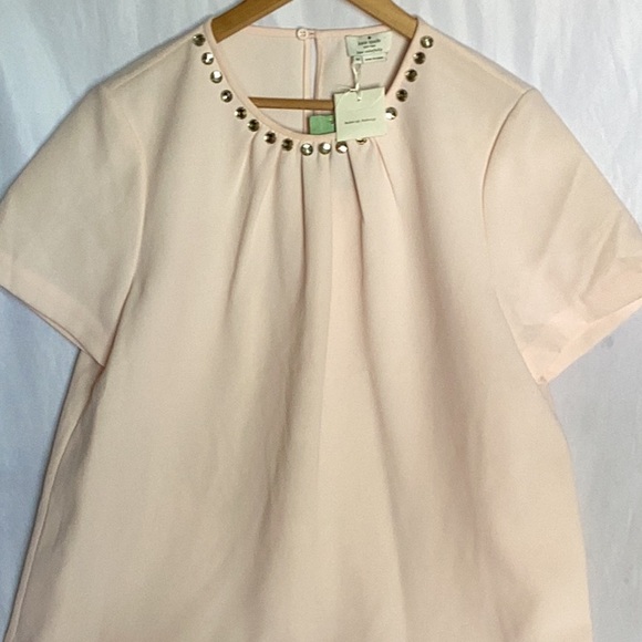 Kate spade embellished crepe top - Picture 2 of 11